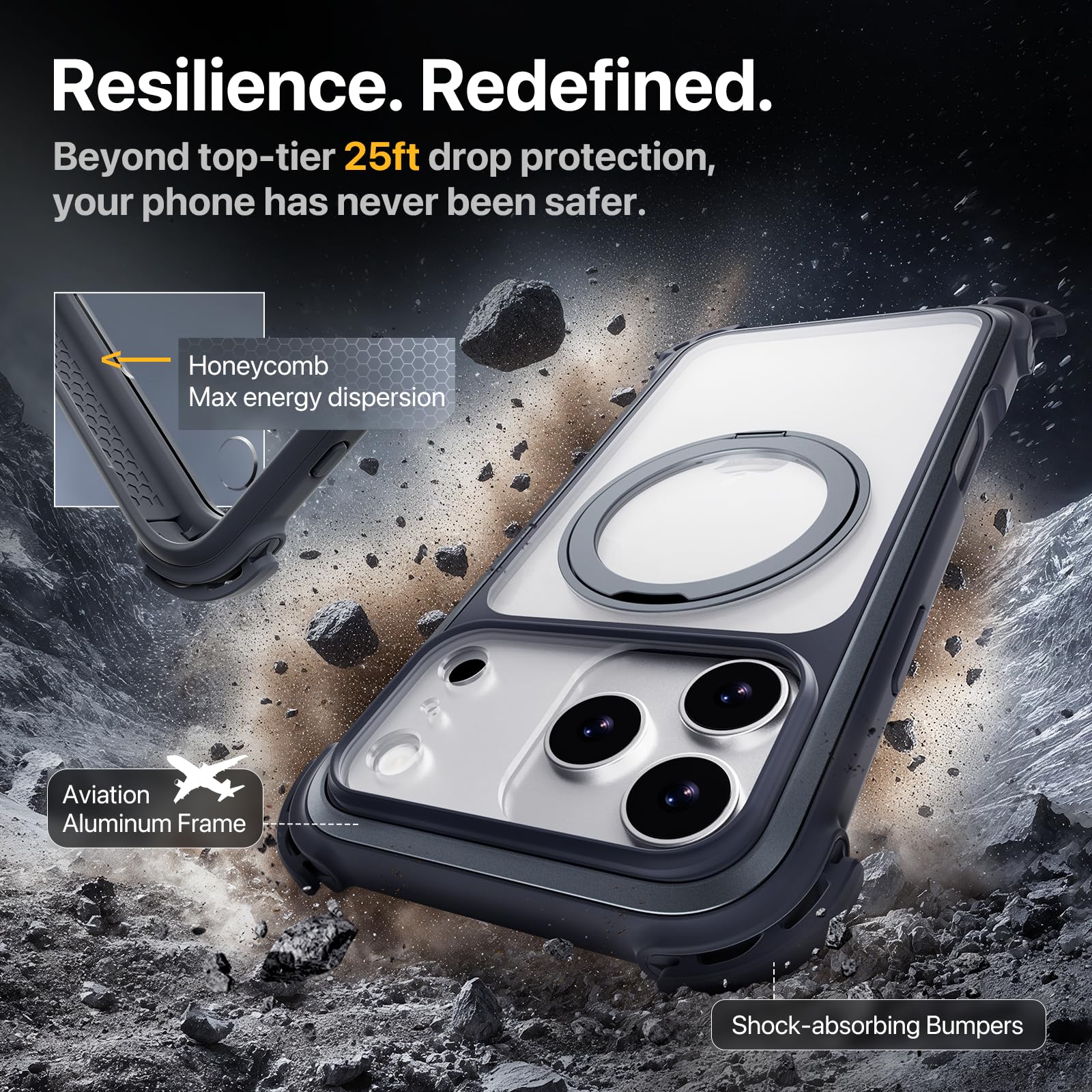 Amazon.com: MAGEASY Odyssey Ultra MagSafe 360° Magnetic Stand