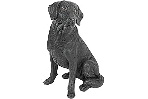 Dog Garden Statues Labrador Retriever Dog Indoor/Outdoor Garden Statue