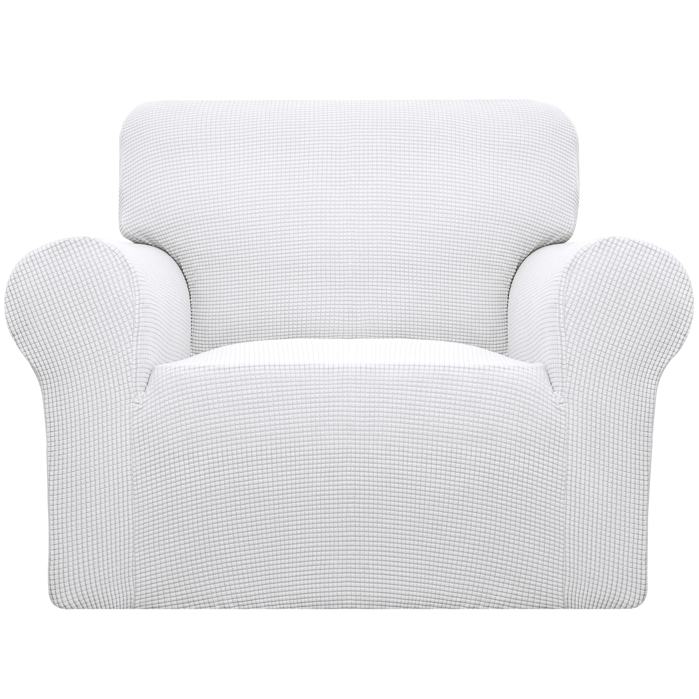 Easy-Going Stretch Chair Sofa Slipcover 1-Piece Couch Sofa Cover Furniture Protector Soft with Elastic Bottom for Kids, Pet. Spandex Jacquard Fabric