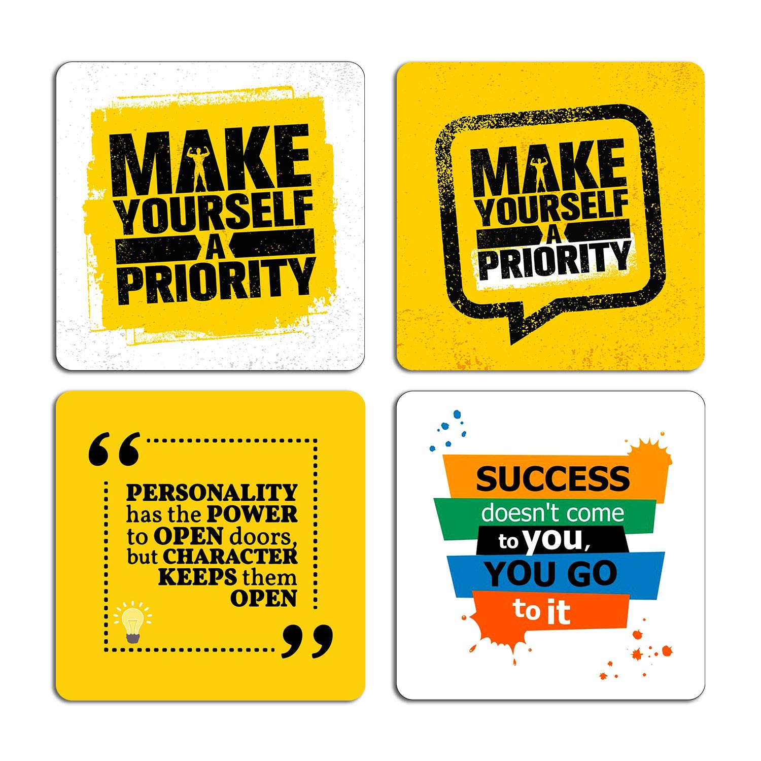 ASHVAH Attitude Coasters - Prints & Typography -23 ASHVAH Attitude Coasters - Prints & Typography -23
