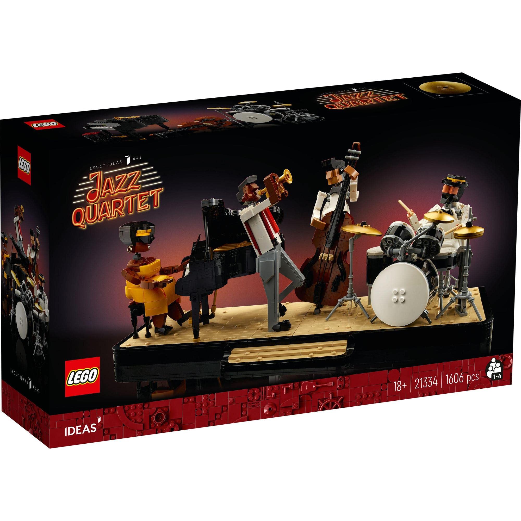 Amazon.co.jp: レゴ(LEGO) アイデア ジャズ・カルテット 21334 : おもちゃ