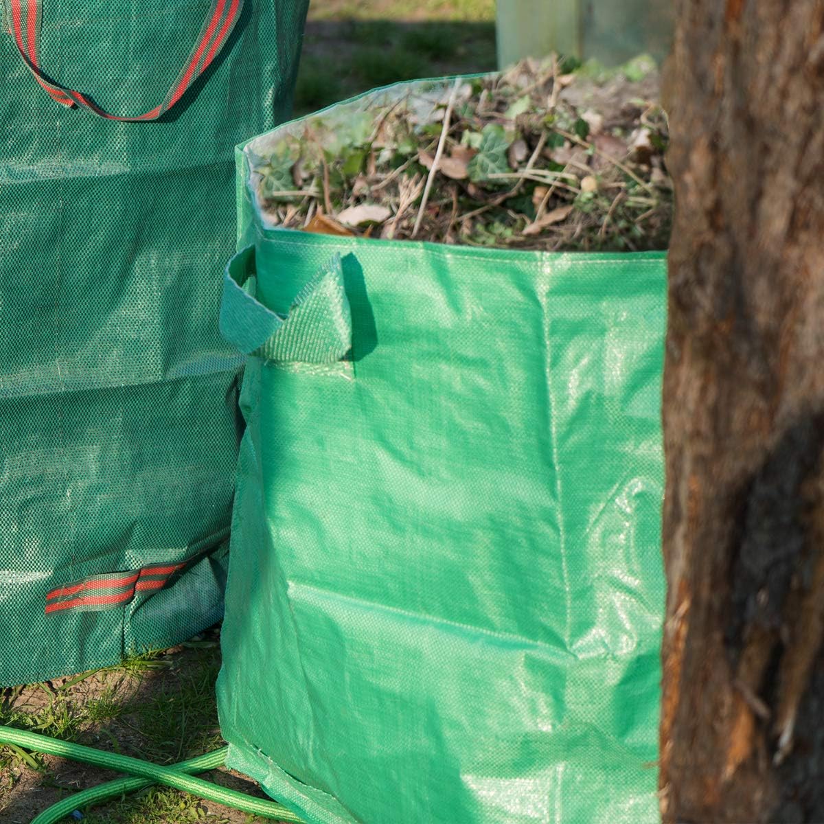 Navaris Reusable Garden Waste Bags - detail view