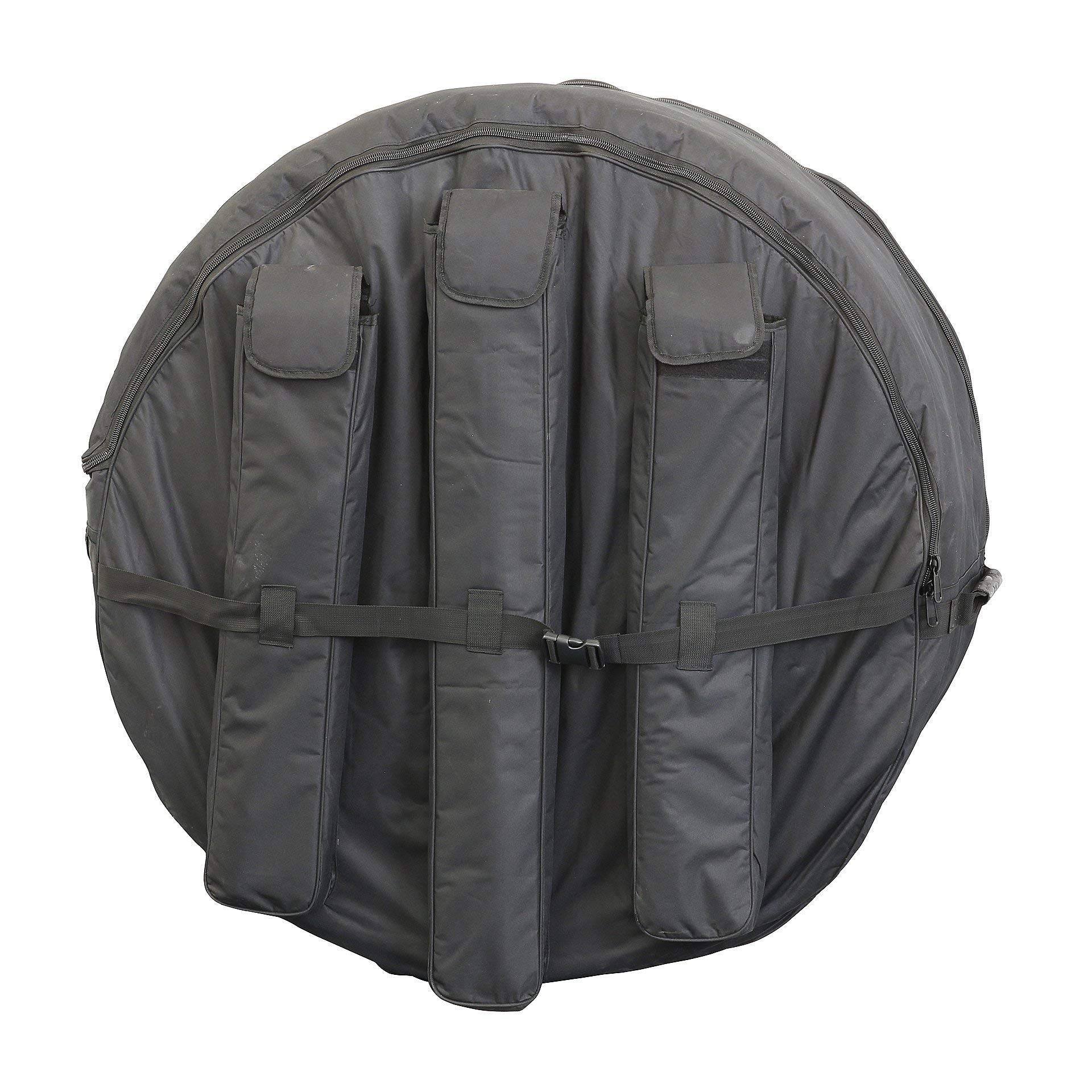 Motherdrum 100cm inklusive Ständer - im MYSEVENDO Set - Riesentrommel Thunderdrum Bigdrum Gemeinschaftstrommel Percussion Weltmusik Instrument Healing