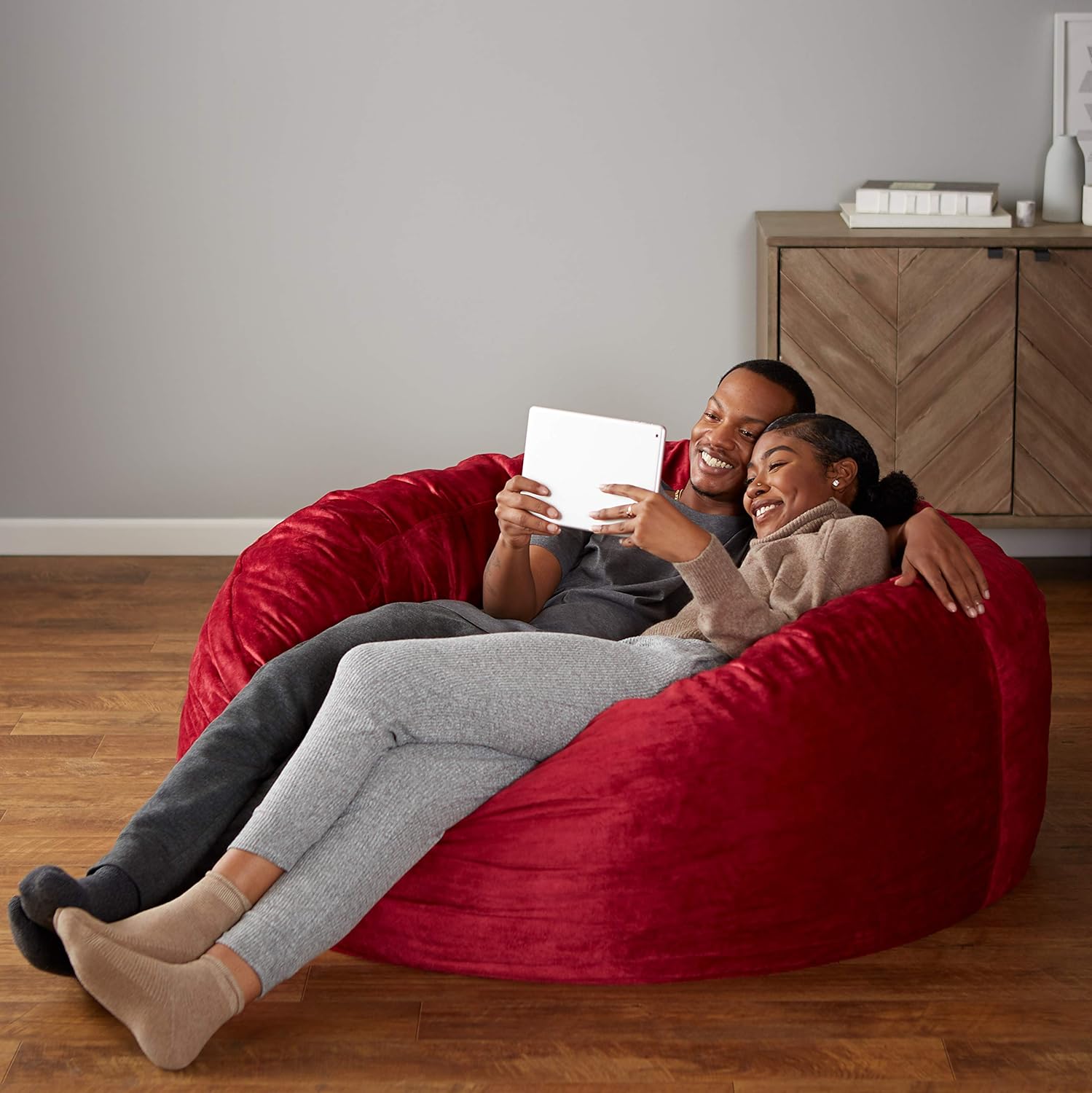 Buy Amazon Basics Memory Foam Filled Bean Bag Chair With Microfiber Cover 5 Buy Amazon Basics Memory Foam Filled Bean Bag Chair With Microfiber Cover 5