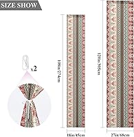 Vista 3 de Merry Christmas Party Table Runner Fall Table Runners for Dining Table Decor Christmas Table Runner 108 Inches Long