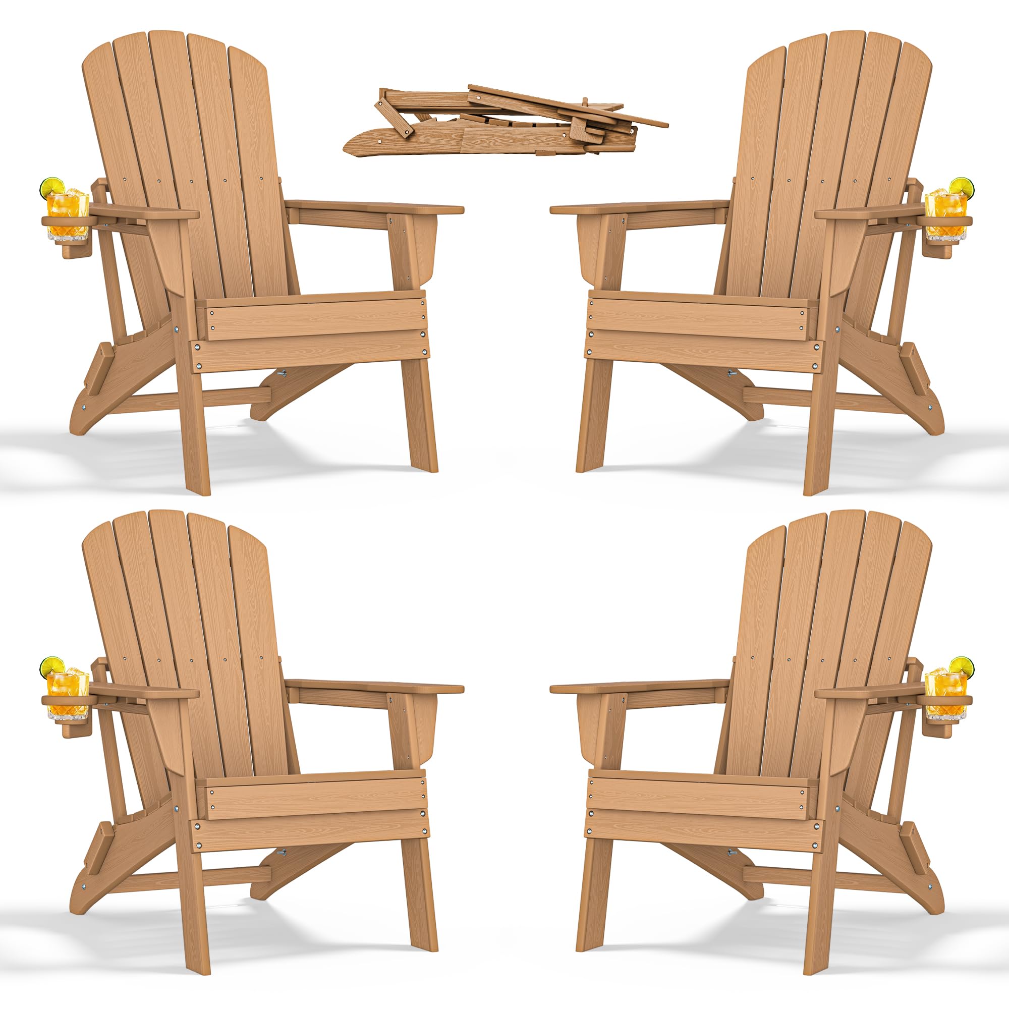 nevilywood Folding Adirondack Chair