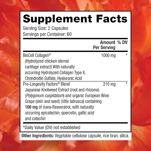 Miniatura 2 de Reserveage Beauty, refuerzo de colágeno, suplemento de colágeno para el cuidado de la piel y la salud de las articulaciones, apoya la producción