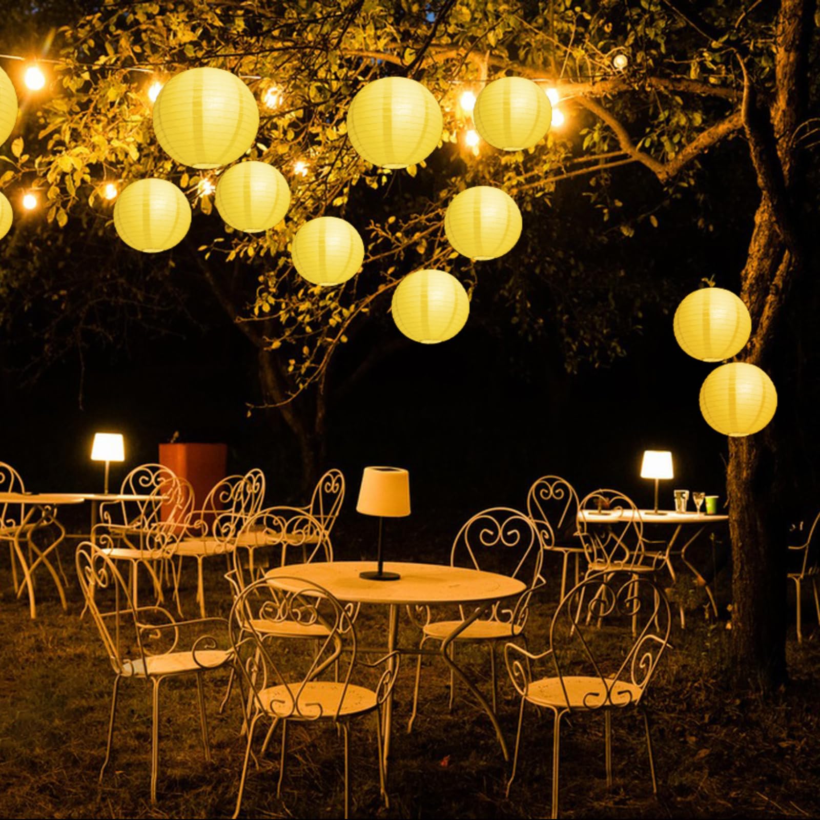 LED Lampions 30 Pièces - Mini LED Ballons Lumineux, Lanterne