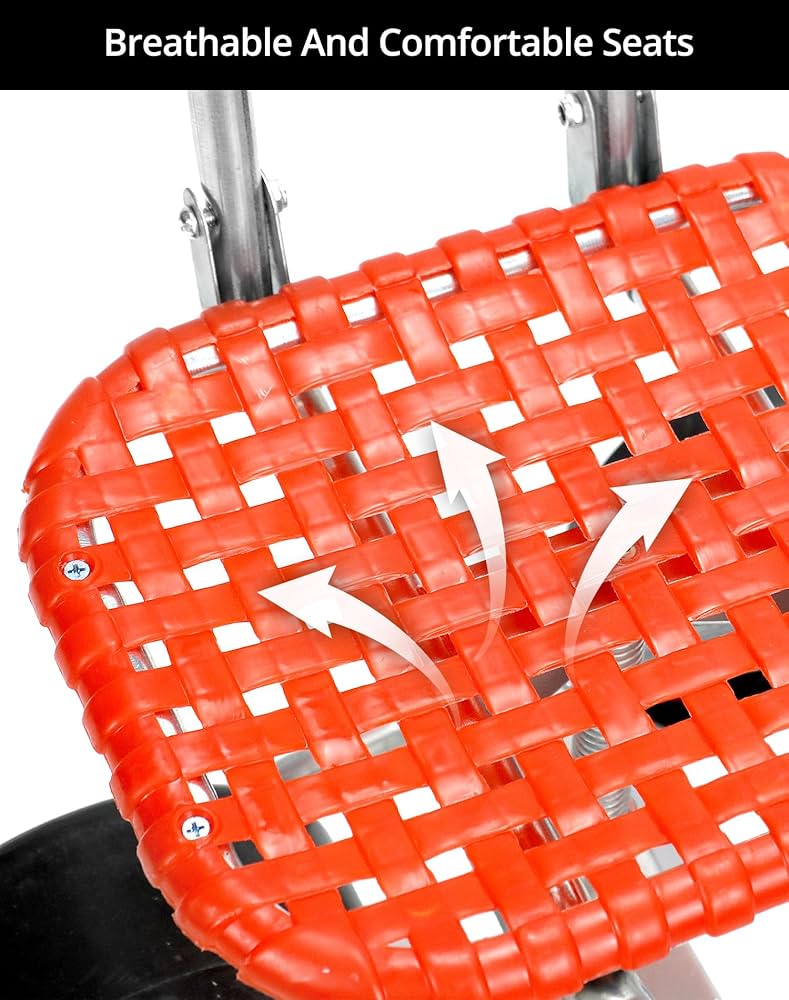 Adjustable Garden Seat With Wheels Rolling Garden Work Seat With Wheels, Garden Planting Stool, 360 Gardening Stools For Seniors