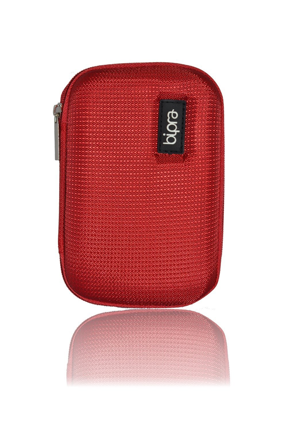 Bipra Protective EVA Case for 2.5 inch WD/Seagate/Toshiba/Clickfree/Portable External Hard Drives - Red