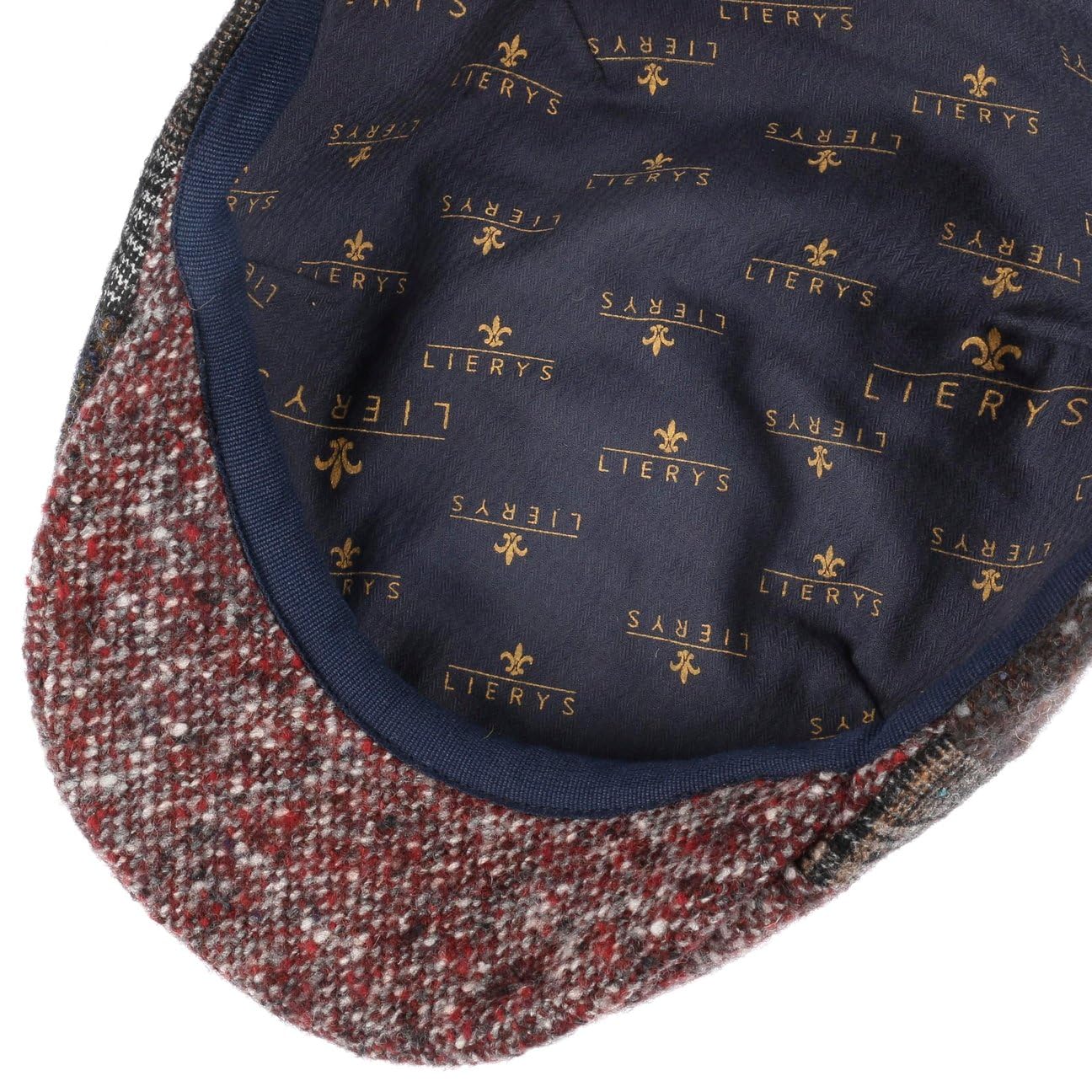 Lierys Delico Gorra Newsboy Patchwork Hecho en UE Unisex Otono Invierno