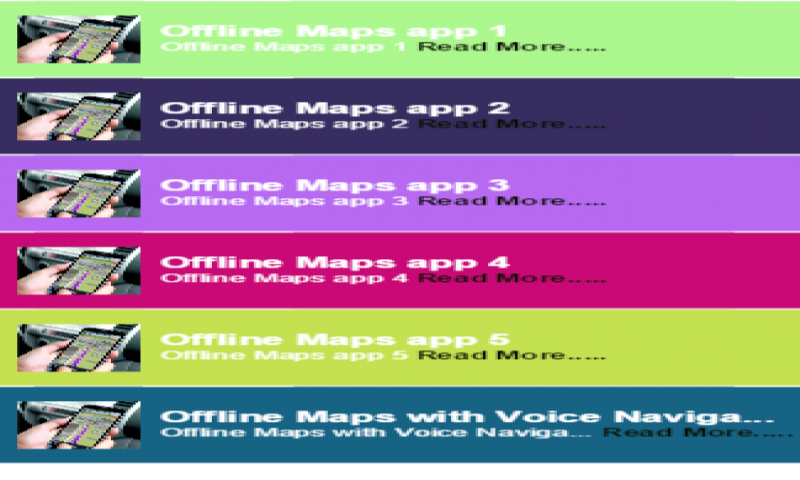 Offline Maps with Voice Navigation - App on Amazon Appstore