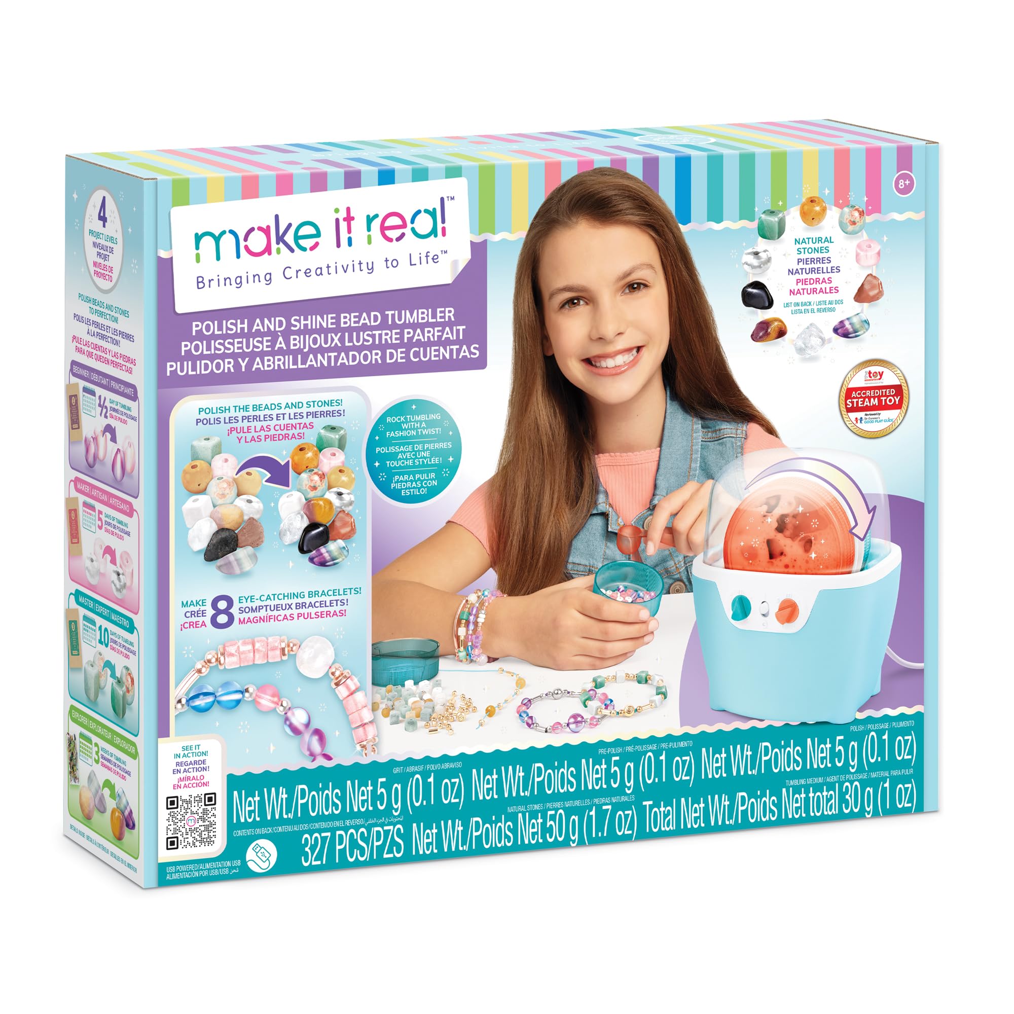 Make It Real Bead Tumbler