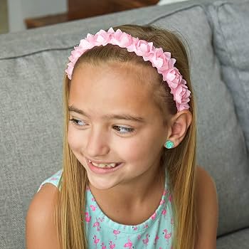 Amazon.com: FROG SAC Non Slip Floral Headbands for Girls