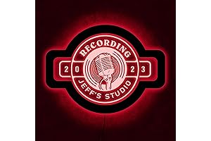 Custom Recording Neon Sign: Enhance Your Studio's Ambiance with Personalized Decor