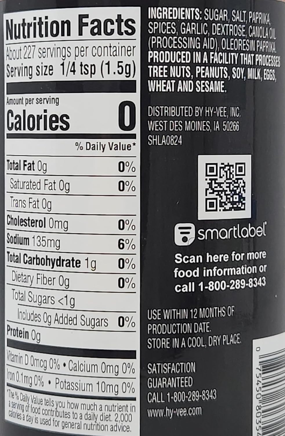 Barbecue Seasoning Chophouse Meats Bottle Spice Shaker (12oz, Southwest Style Rub) - Image 2