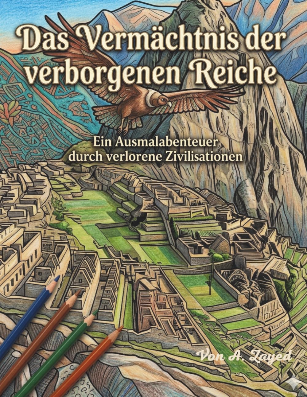 Das Vermächtnis der verborgenen Reiche: Ein Ausmalabenteuer durch verlorene Zivilisationen und ihre geheimnisvollen Landkarten