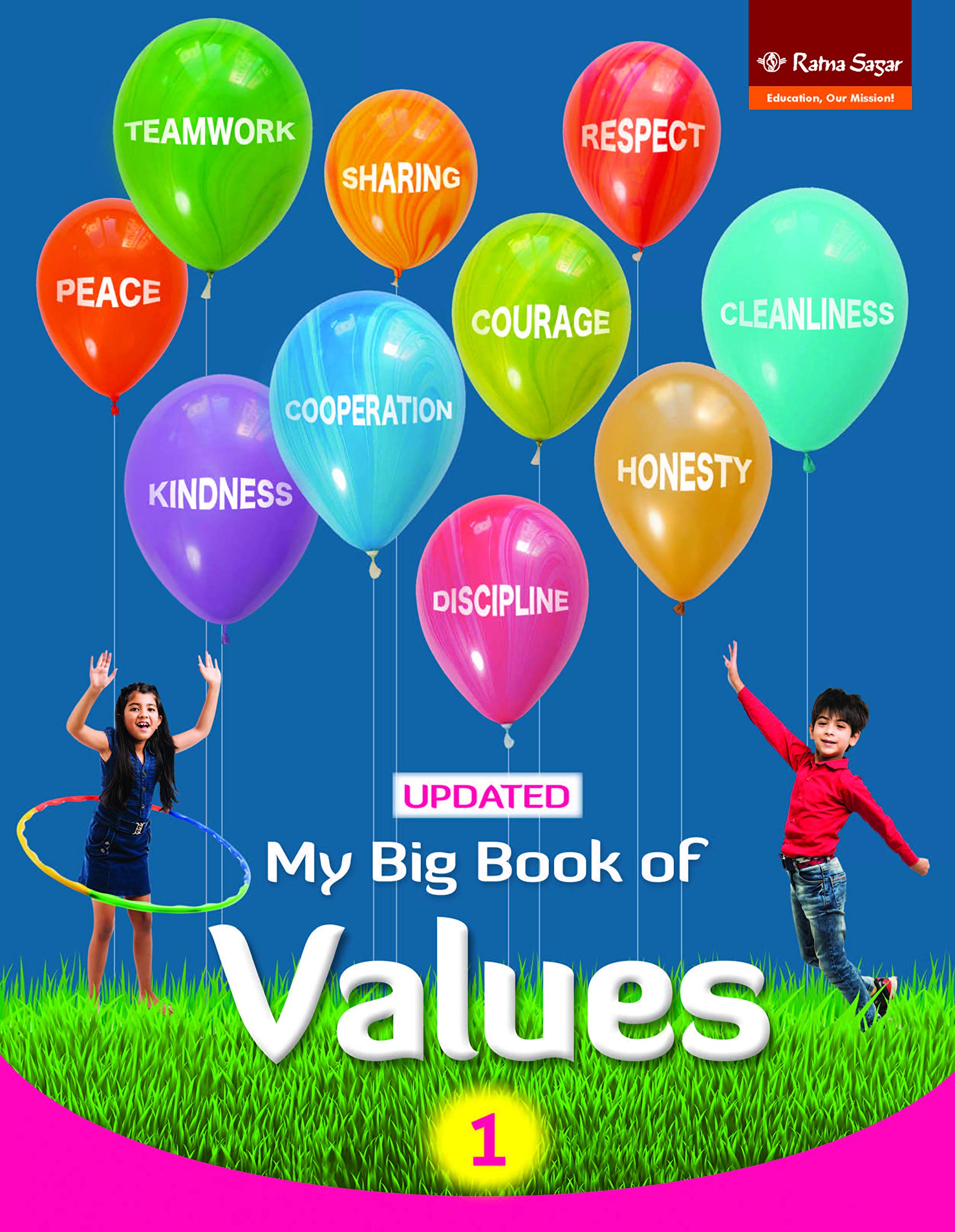 Ratna Sagar Updated My Big Book Of Values 1 - Moral Education Book For Class 1
