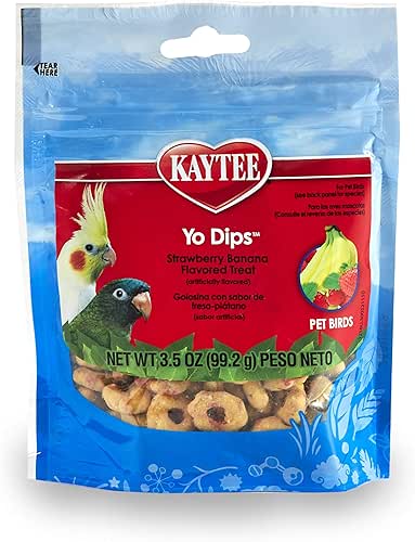 Kaytee Yo Dips Strawberry/Banana Flavor Yogurt Dipped Treat For Pet