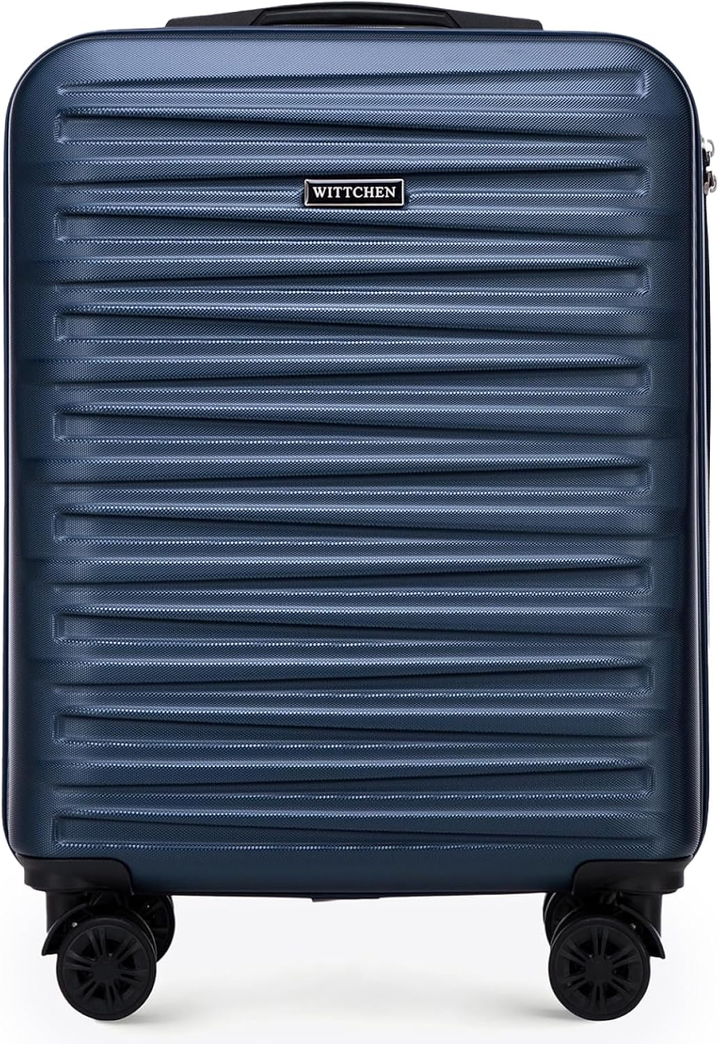 WITTCHEN Skyspeed Line Valise Cabine ABS Coque Rigide Valise de Voyage Valise à roulettes Petite Valise Trolley Serrure à Combinaison Poignée télescopique 4 roulettes Bleu Marine WITTCHEN Skyspeed Line Valise Cabine ABS Coque Rigide Valise de Voyage Valise à roulettes Petite Valise Trolley Serrure à Combinaison Poignée télescopique 4 roulettes Bleu Marine