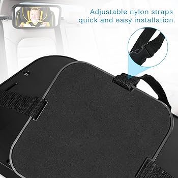 Kids Kits - Adjustable Straps Shatterproof Back Seat Baby Car Mirror