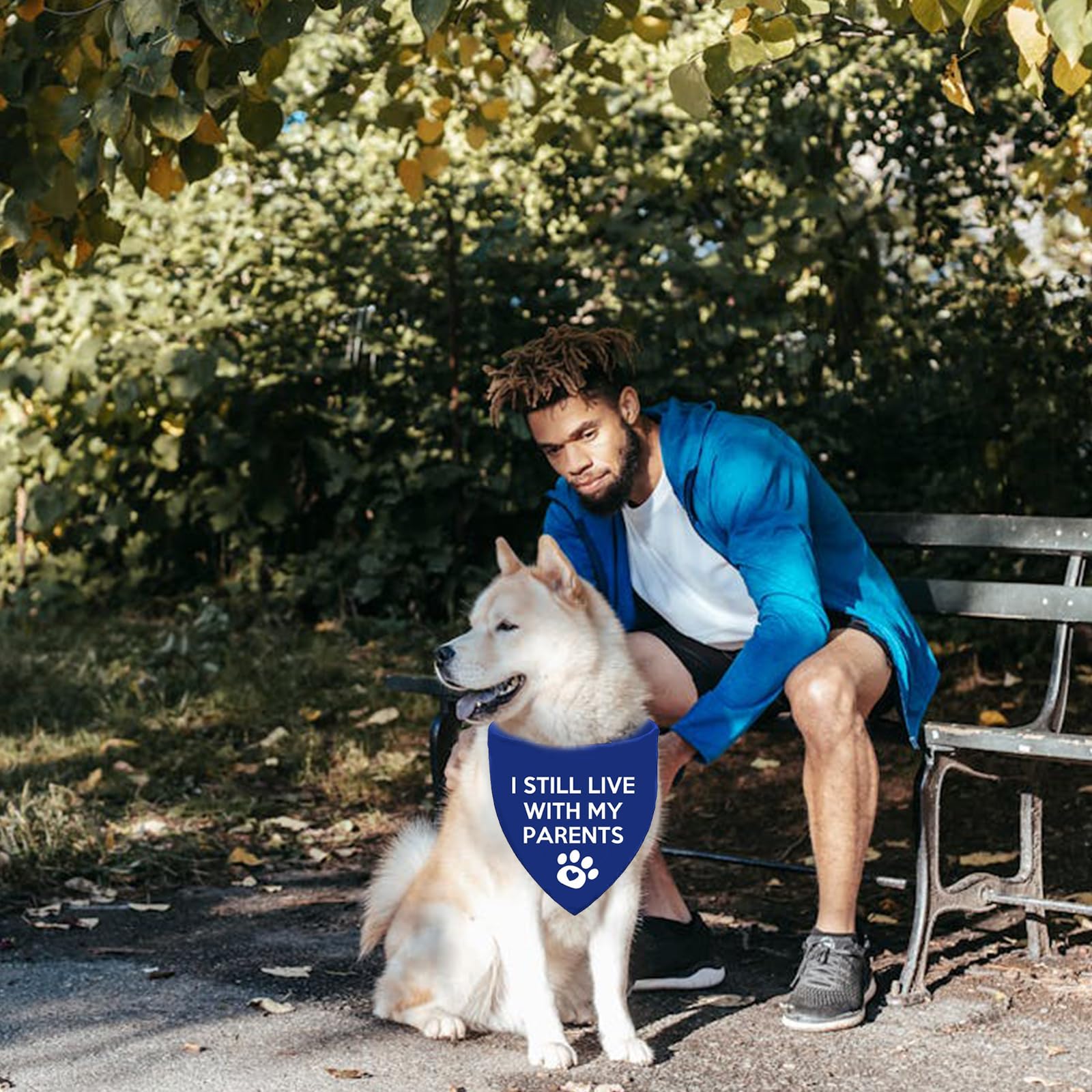 Dog In Training Halstuch Für Hunde – Lustiges Hundetuch Mit „Rettungsschwimmer“-Design, Waschbar & Leicht