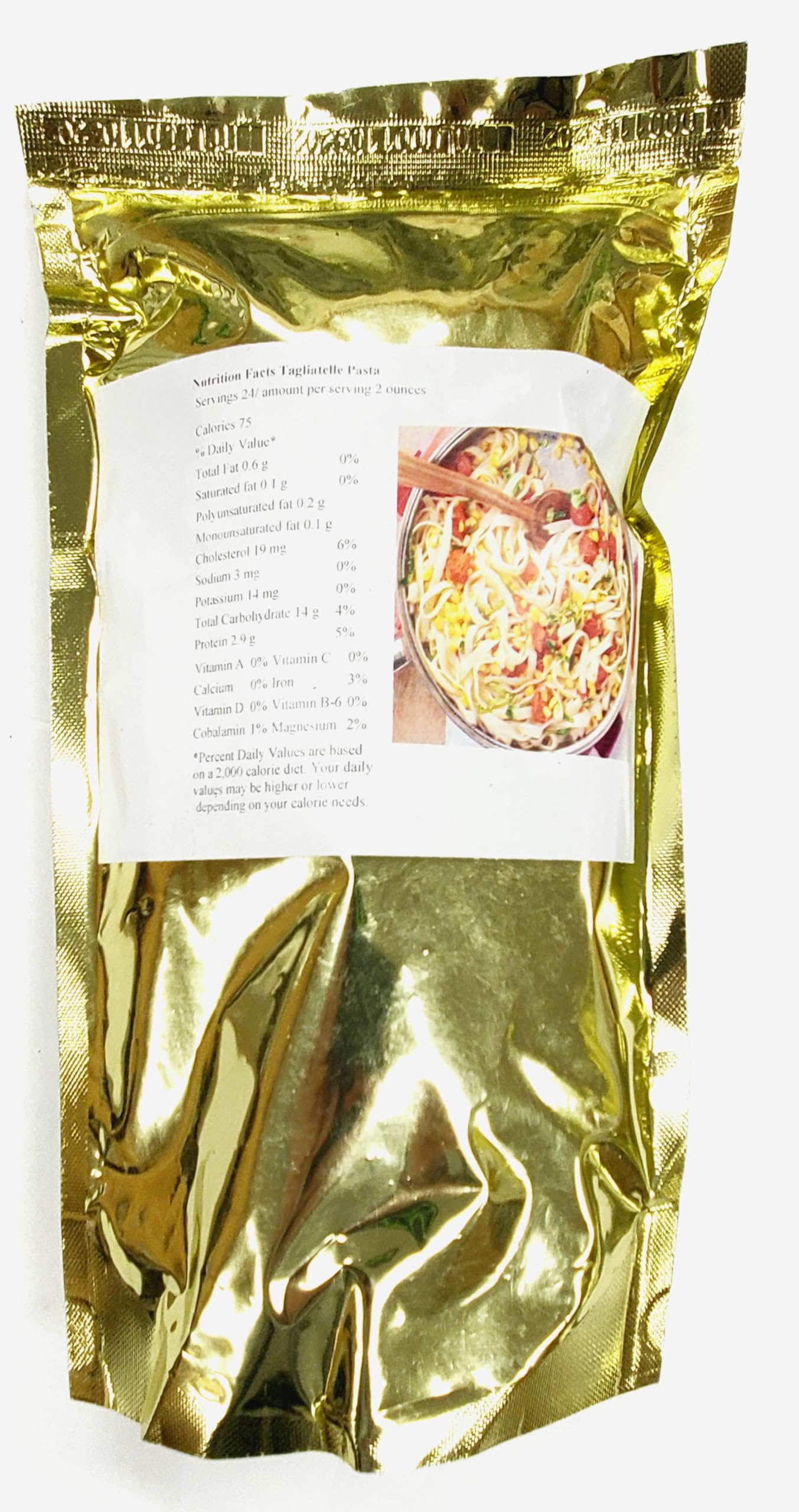 Simply Clean Foods Dried Tagliatelle Pasta - Non-GMO - Made in USA