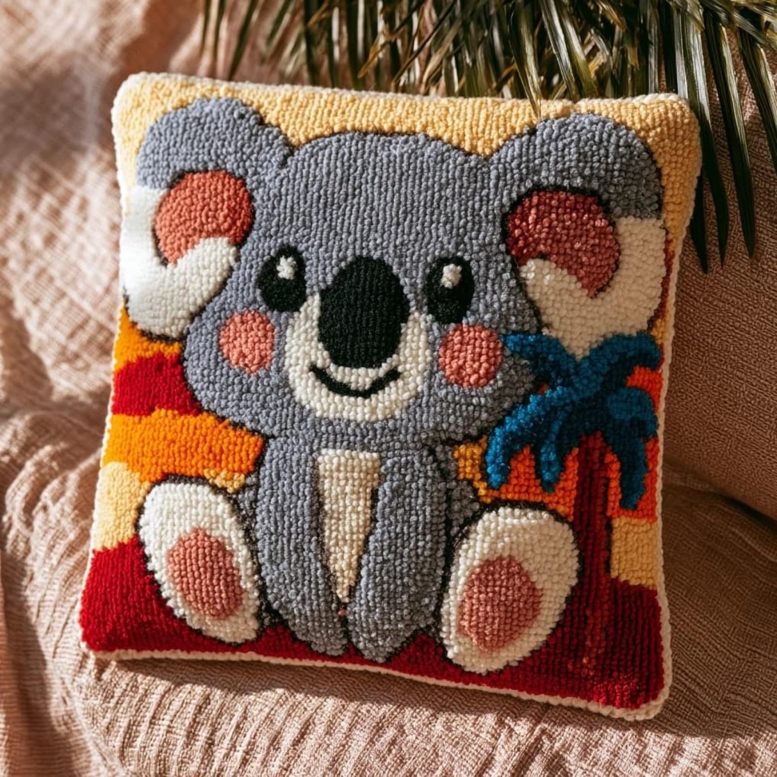 AxiangziK Latch Hook Cushion Kits for Beginners,Koala