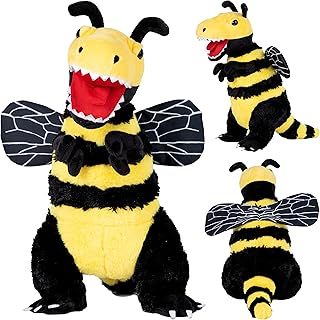 Randimals B-Rex Dino Plush Toy & Bee Cuddly Toy Hybrid - B-Rex & Soft Toy Bee Plush Toys - Cuddly Cuddly Toy T-Rex & Bee - Cute Plush Toys Friendship & Adventure
