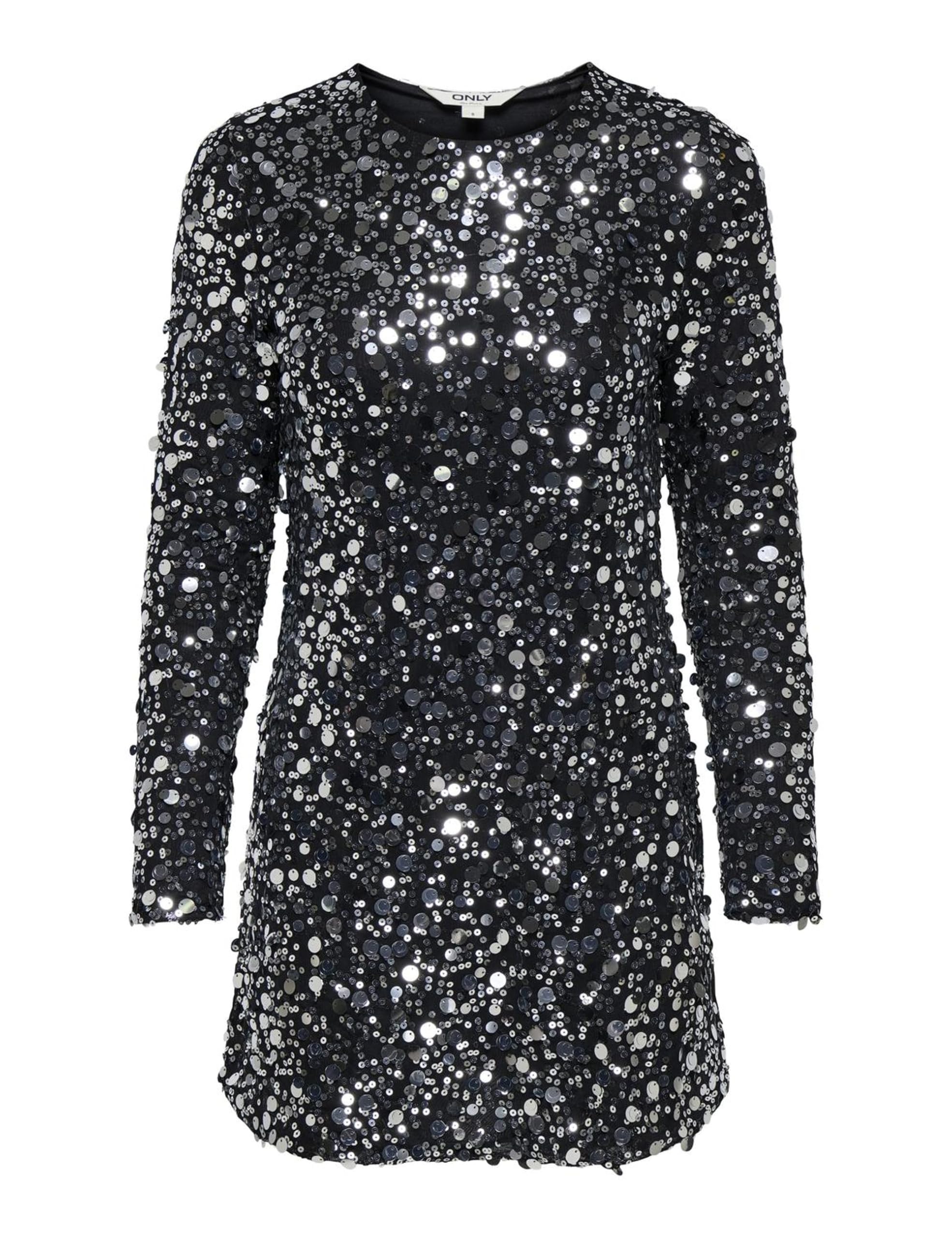 ONLY Onlanika Catina LS Sequins Dress Wvn Onlanika Catina LS Sequins Dress Wvn Donna (Pacco da 1)