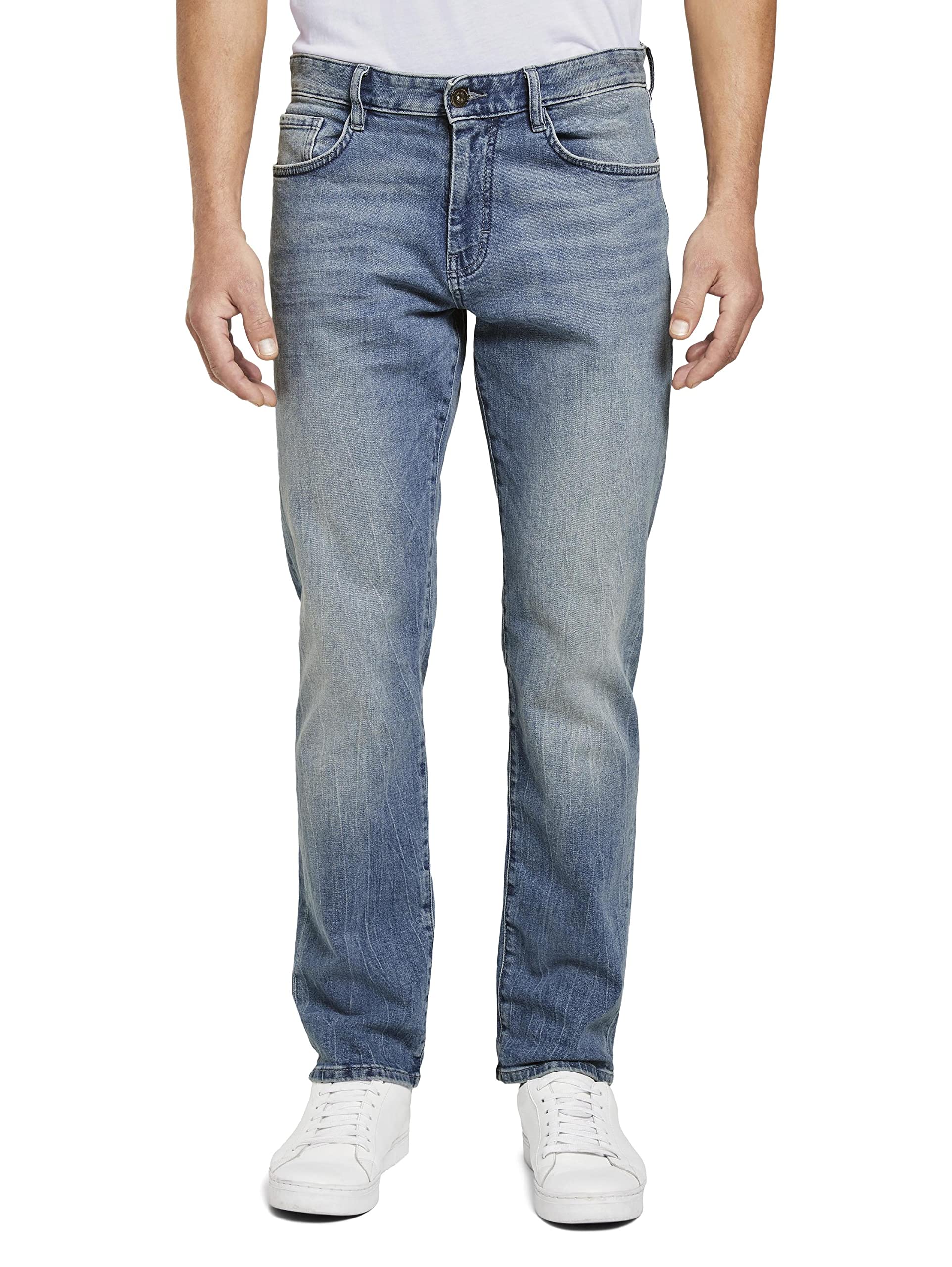 TOM TAILOR Herren Marvin Straight Jeans