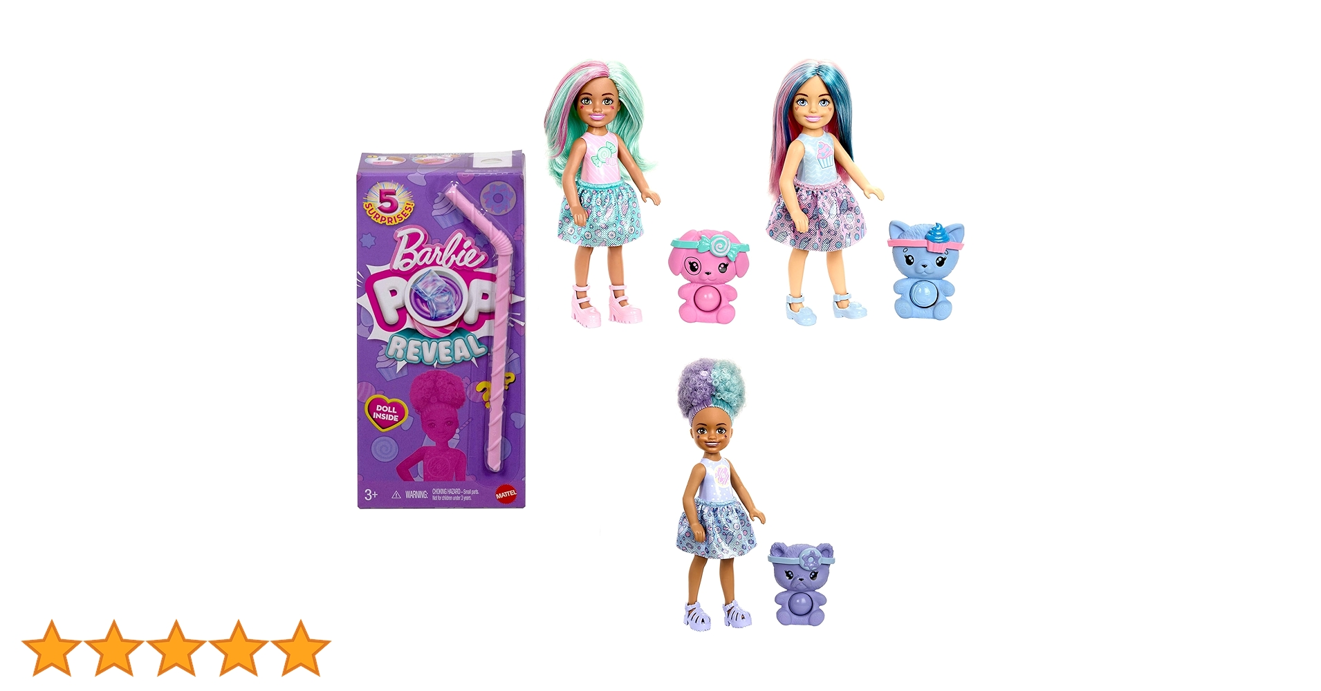 ✨Poupée✨ MGA's Glitter Babyz, Cute Little Magic January Snowflake