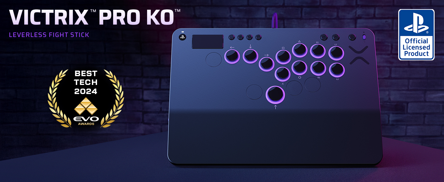 Amazon.com: Turtle Beach Victrix Pro KO Leverless All Button Fight