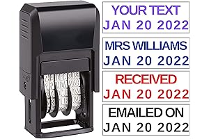 Custom Self-Inking Date Stamp - Track Essential Dates with Precision