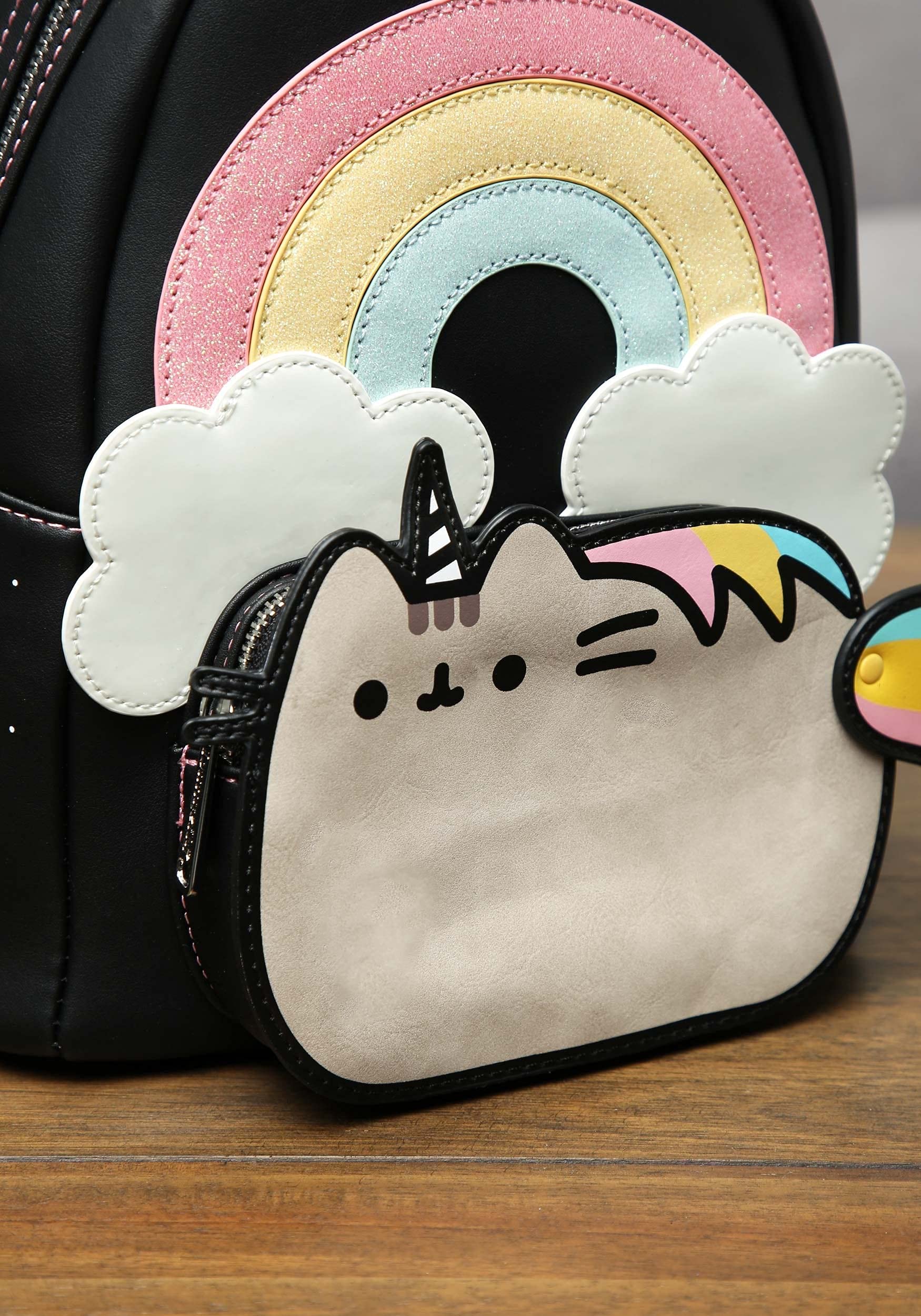 Pusheen Rainbow Unicorn Womens Double Strap Shoulder Bag Purse Buy