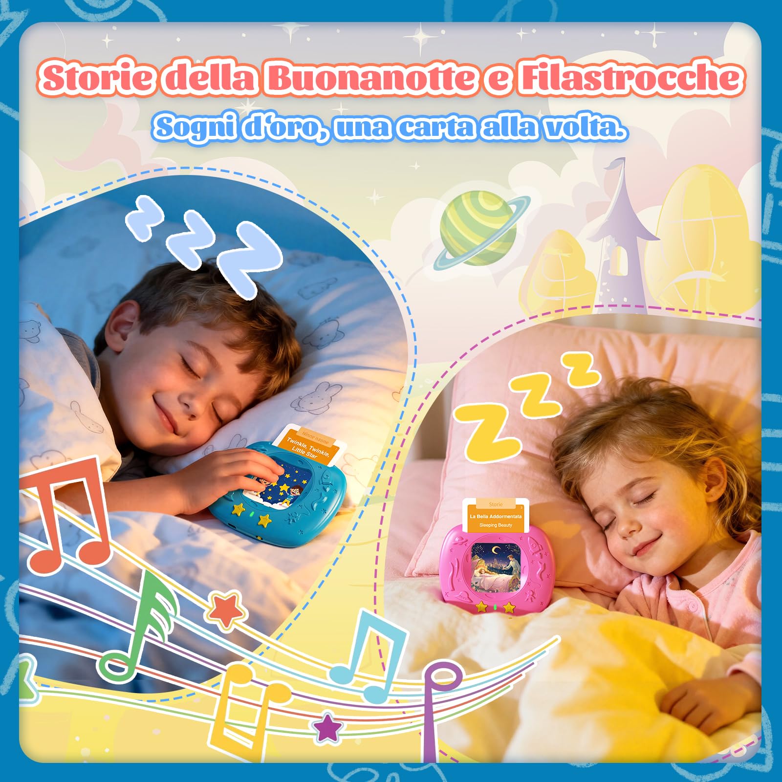 Giochi Bambini 2 Anni, Giochi Montessori, Flashcard in Italiano e inglese con 432 Parole, Amico Vocabolo Gioco Viene Fornito con 216 Carte,Regali e Giocattoli per Ragazze e Ragazzi dai 2 Anni in Su