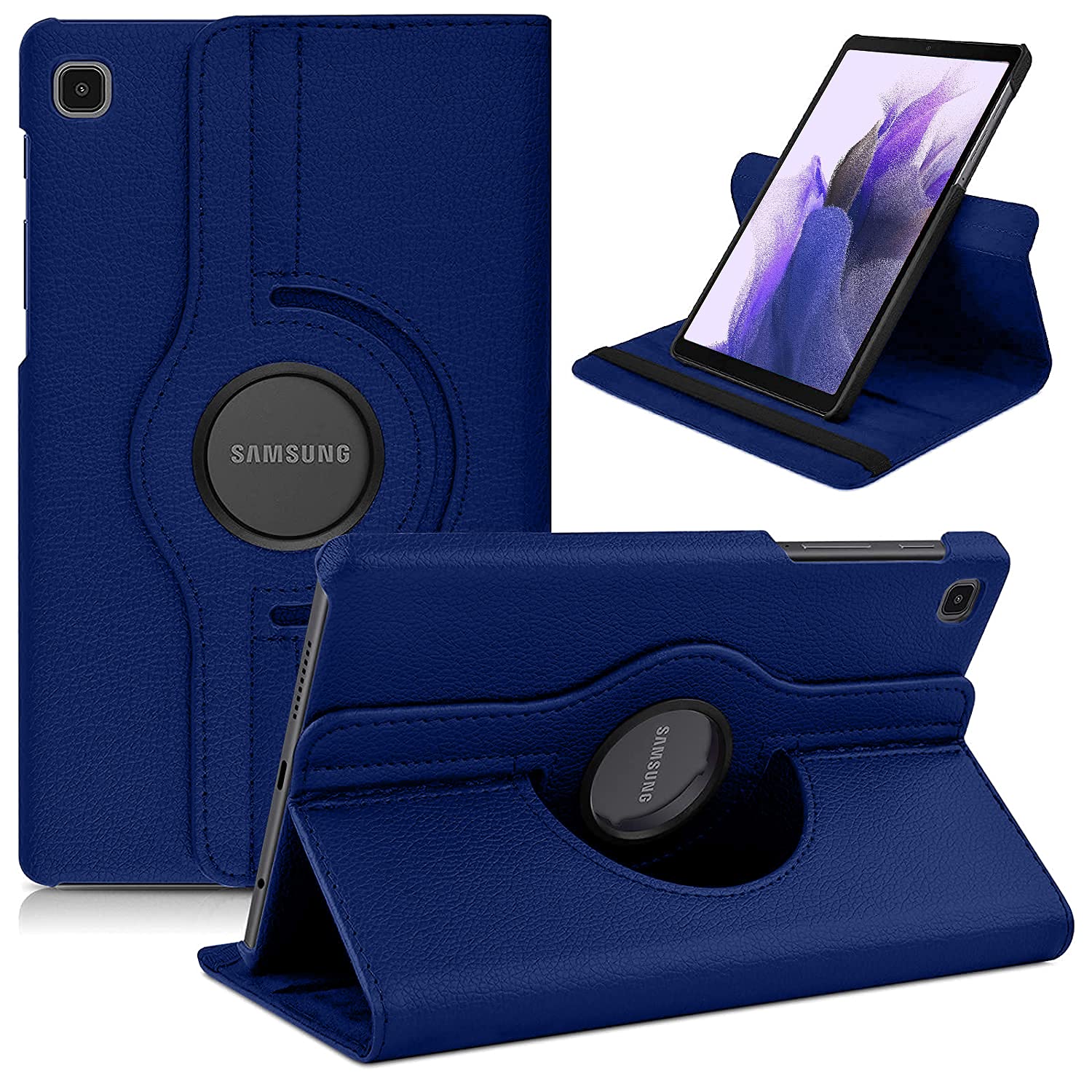 Robustrion Smart 360 Degree Rotating Stand Case Cover for Samsung Galaxy Tab A7 Lite Cover SM-T220/T225 8.7 inch - Navy (B09GV3M2GV) Amazon Price History, Amazon Price Tracker