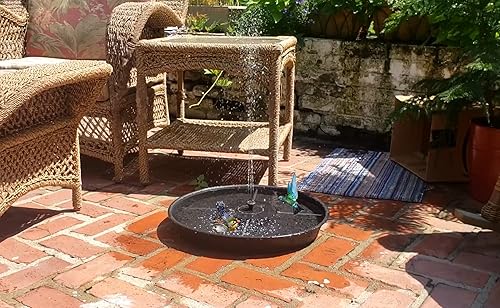 Miniatura 6 de Paquete de 20 platillos para plantas de 22 pulgadas, bandeja de 3.6 pulgadas de profundidad, grandes y resistentes para macetas, bandejas de