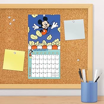 Amazon.co.jp: 2024 ディズニー ミッキーマウス ミニ壁掛けカレンダー