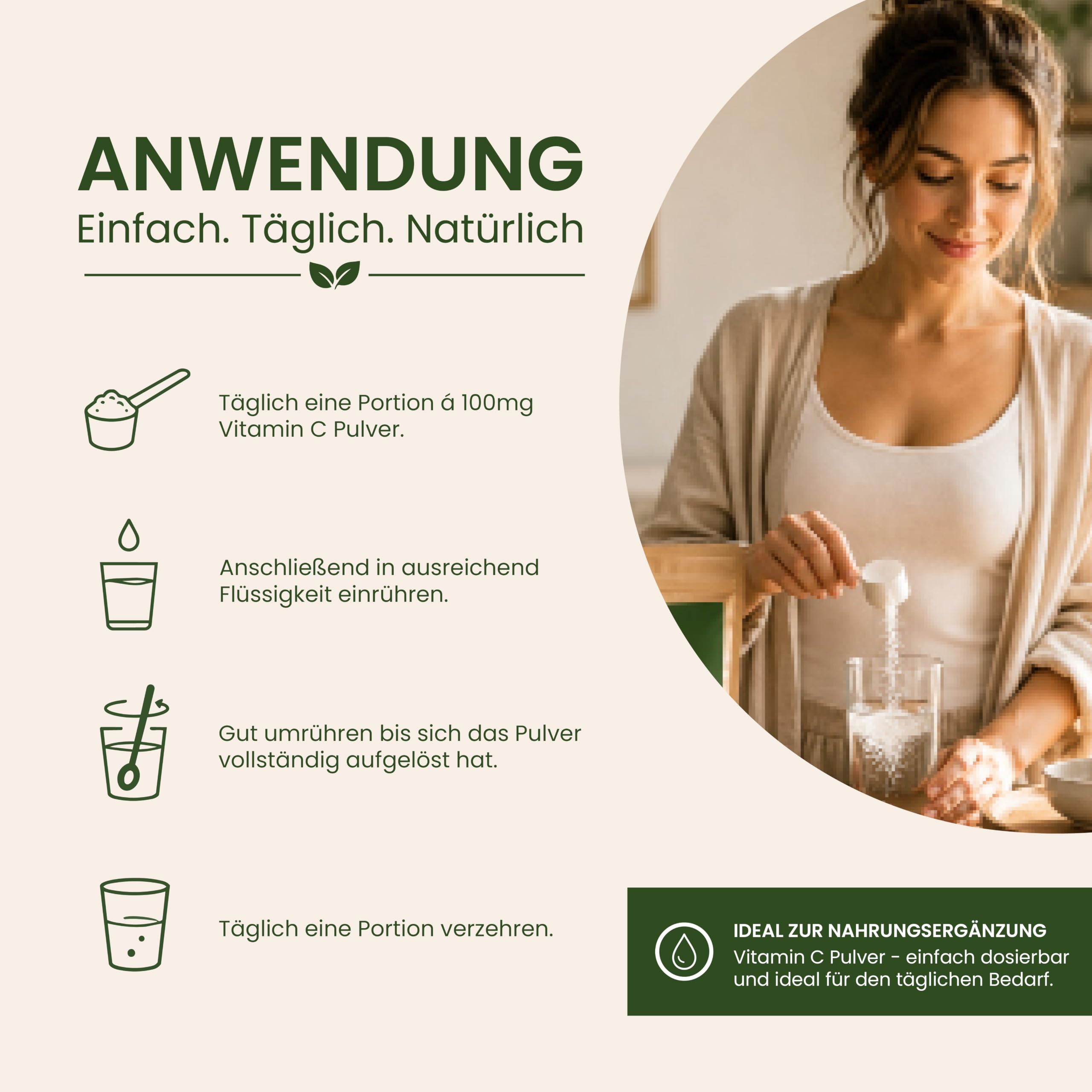 10 kg Vitamin C Pulver | L-Ascorbinsäure | 100% rein ohne künstliche Zusatzstoffe