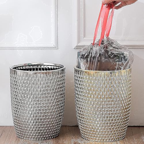 Miniatura 9 de Juego de accesorios de baño de 5 piezas, incluye basura, soporte para cepillos de dientes, vaso para cepillo de dientes, dispensador de jabón,