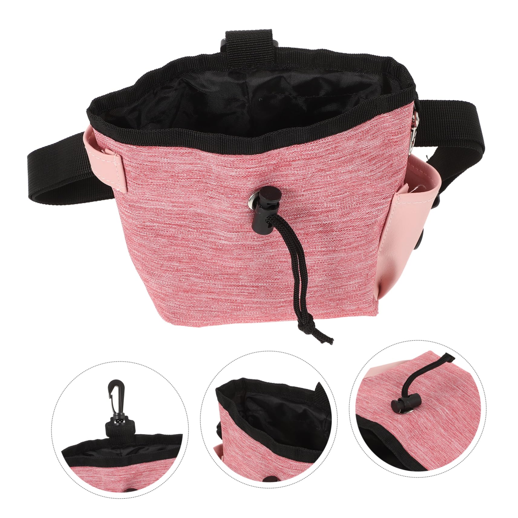 Toddmomy 5piezas Bolsa De Entrenamiento para Mochila De Cintura para Snacks y Accesorios para Paseos y Adiestramiento Diseño Práctico y Resistente