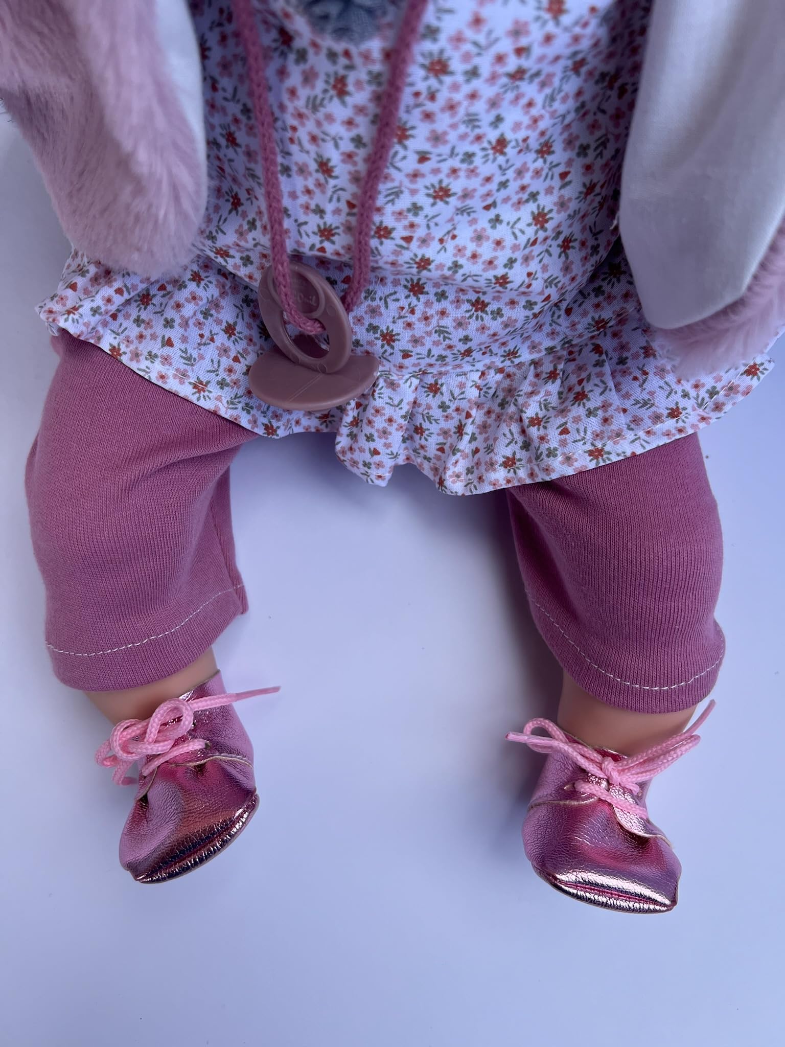 nines Tita Muselin - Busta per capelli, 45,7 cm, colore: Rosa