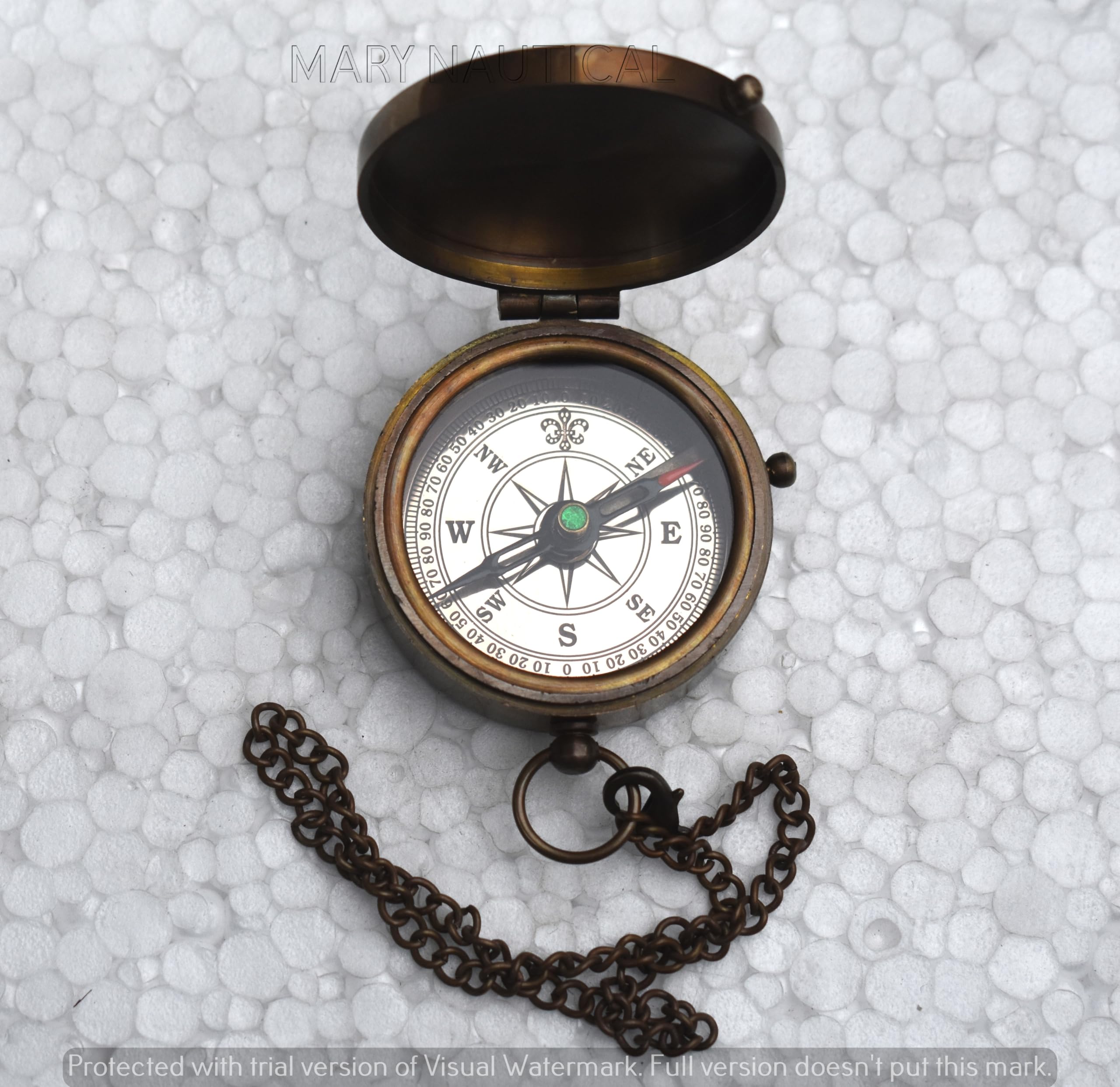 Brass Mom to Son Compass–Father to Son Gifts- to My Grandson -Graduation Day Gifts for Son-Birthday, Baptism, Graduation, Confirmation, Communion Compass for Women Men