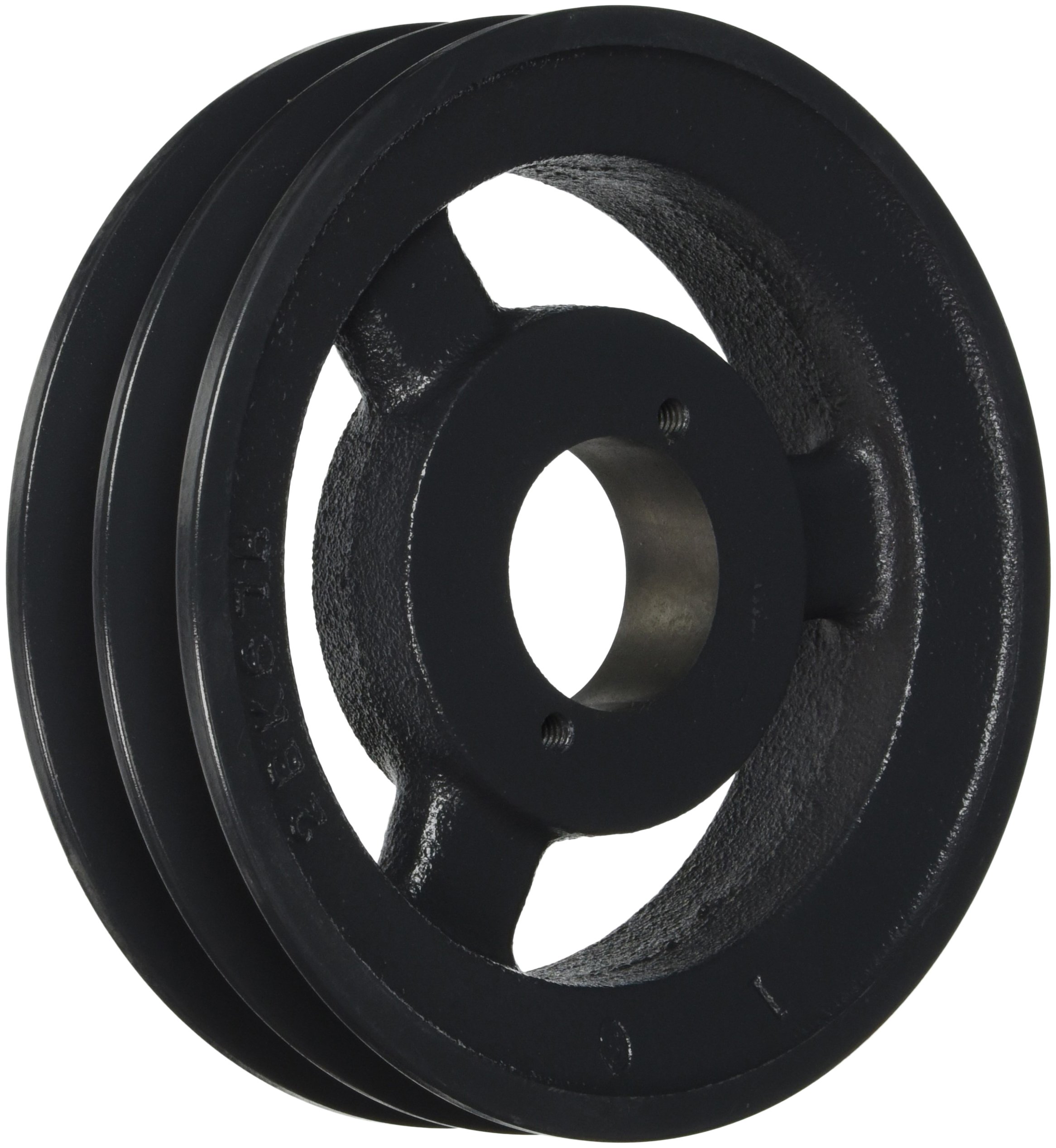 Browning 2BK67H Bushed Classical Gripbelt Sheave, 4L or A, 5L or B Belt, 2 Grooves, Uses H Bushing