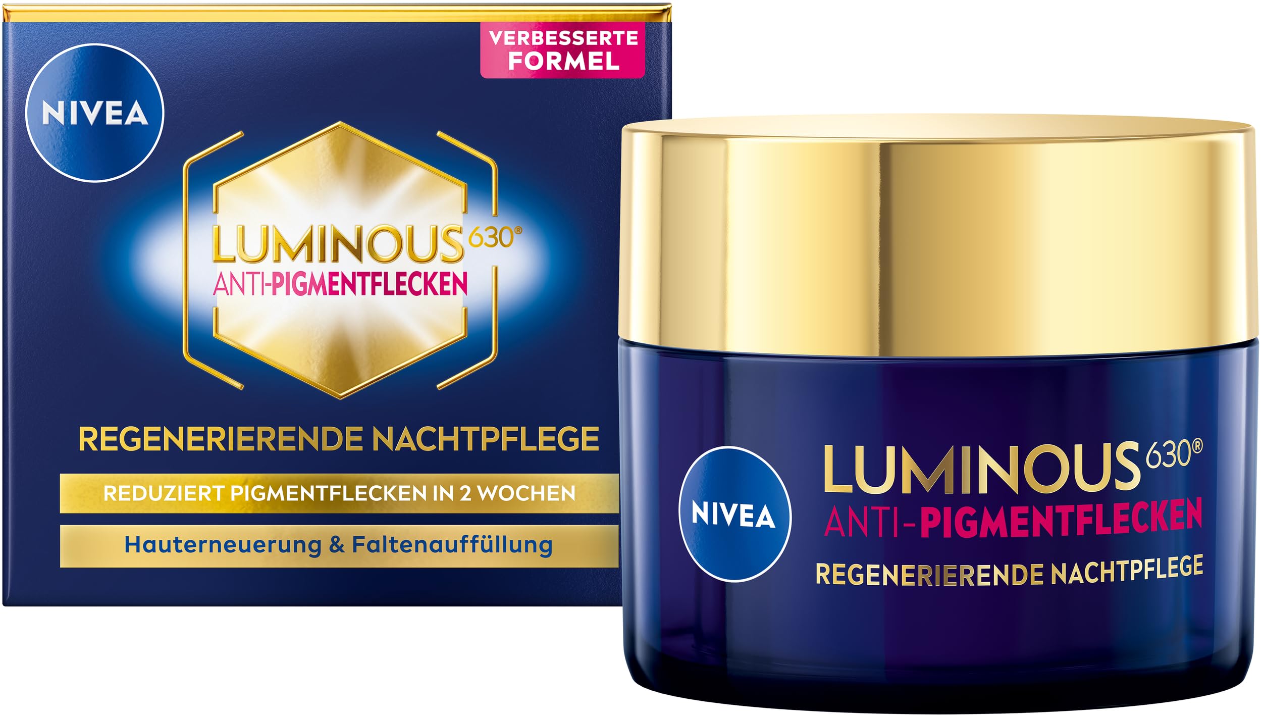 NIVEA Cellular Luminous 630 Anti Pigmentflecken Regenerierende Nacht 5gmentflecken Regenerierende Nacht 5