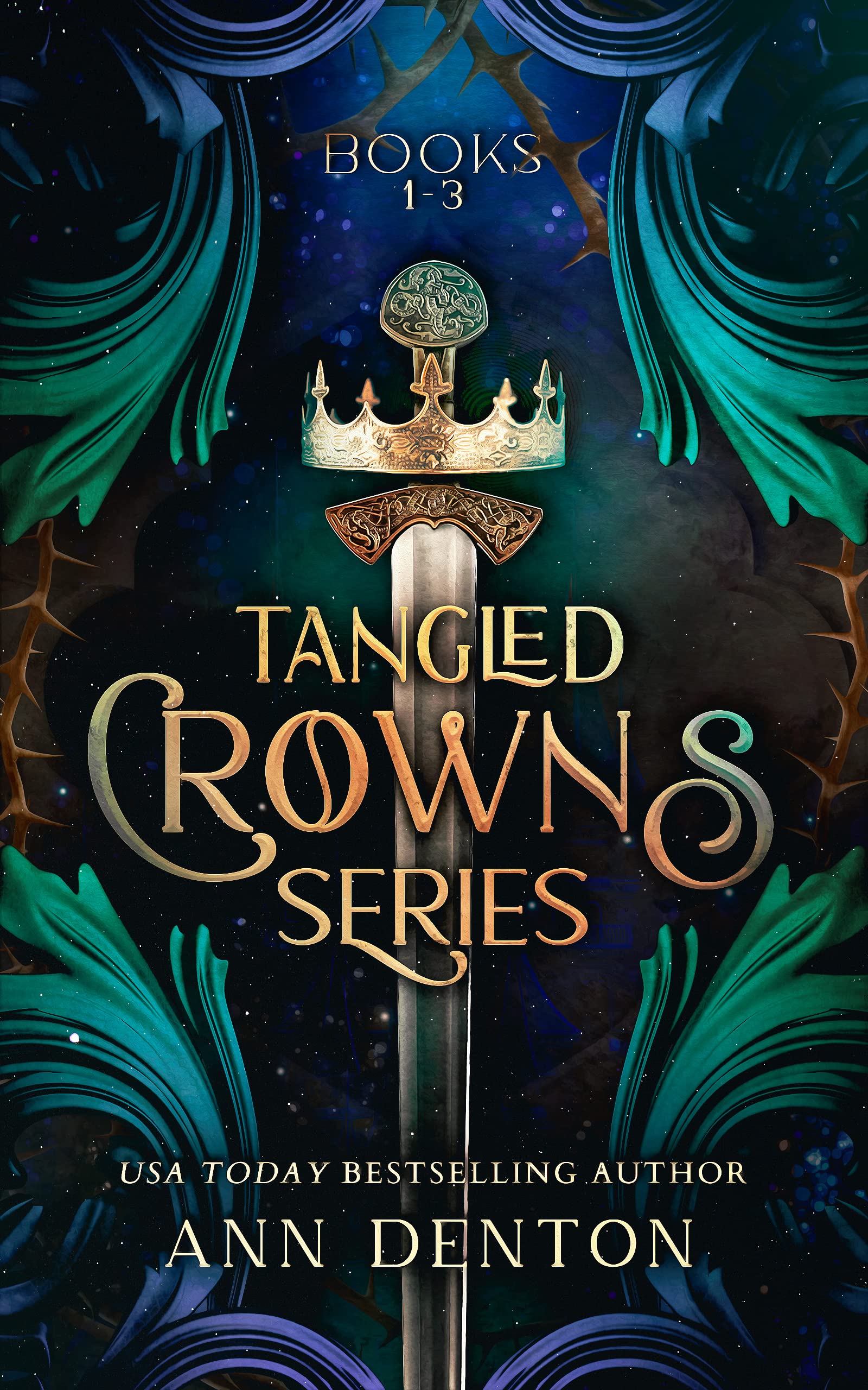 Book cover for Tangled Crowns: Books 1-3