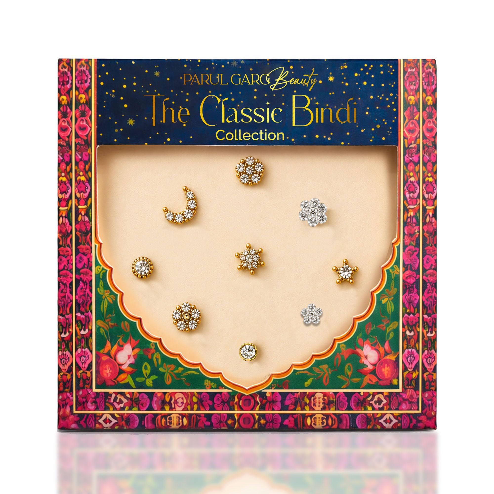 Parul Garg Beauty Stick-On Nose Bindi Patta | No Piercing Nose Pins for Women | Self Adhesive Nose Stud | Reusable Nose Bindis for Wedding, Festive & Daily Wear-picture-28