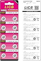 Vista 7 de LiCB Paquete de 20 baterías de reloj SR626SW 377 626 de 1,5 V con pilas de botón