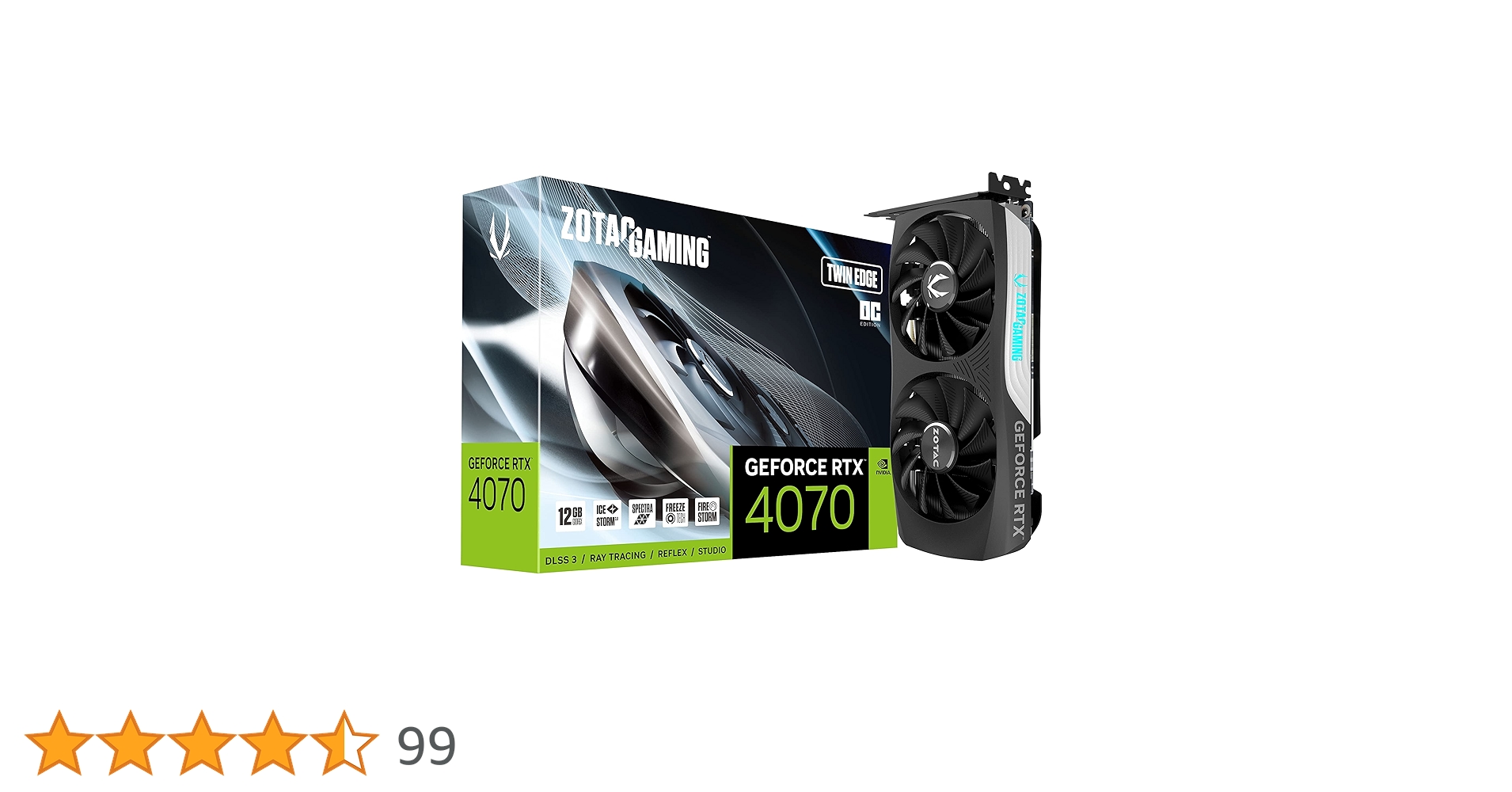 Amazon | ZOTAC (ゾタック) Gaming GeForce RTX 4070 ツイン